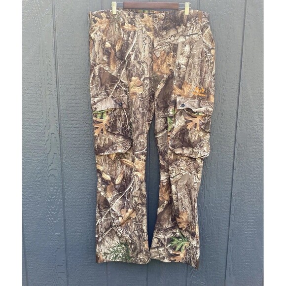 Realtree Pants Mens 2XL Camo Hiking Hunting Outdoor Camouflage With Many Pockets - Picture 3 of 9